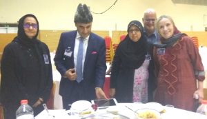 Group photo at the iftar